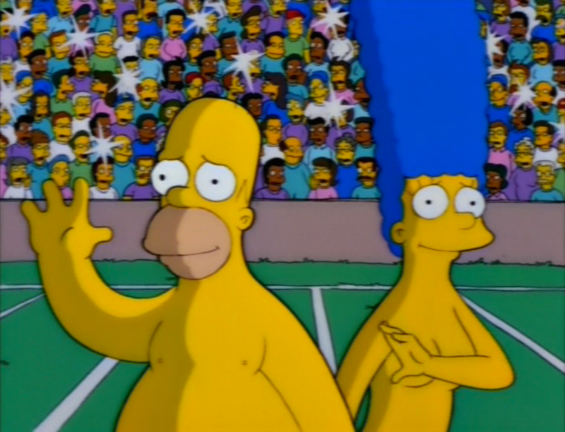Illustration for article titled An uneven season of The Simpsons streaks to an excellent conclusion